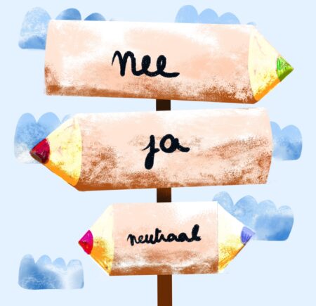 Kieswegwijzer algemene tegel