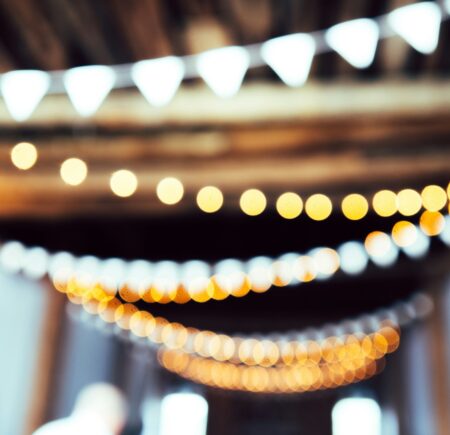 Lampjes vlagjes feest