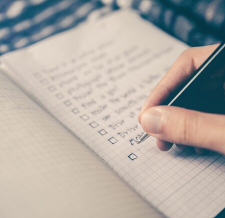 Lijst schrijven boekje