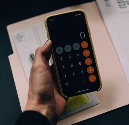 Rekenmachine papieren