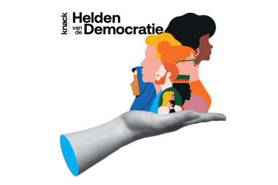 LOGO Helden Democratie zwart