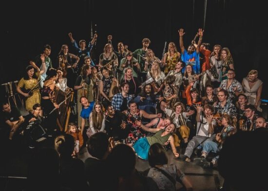William Rioja voor Ethno Flanders Muziekmozaïek